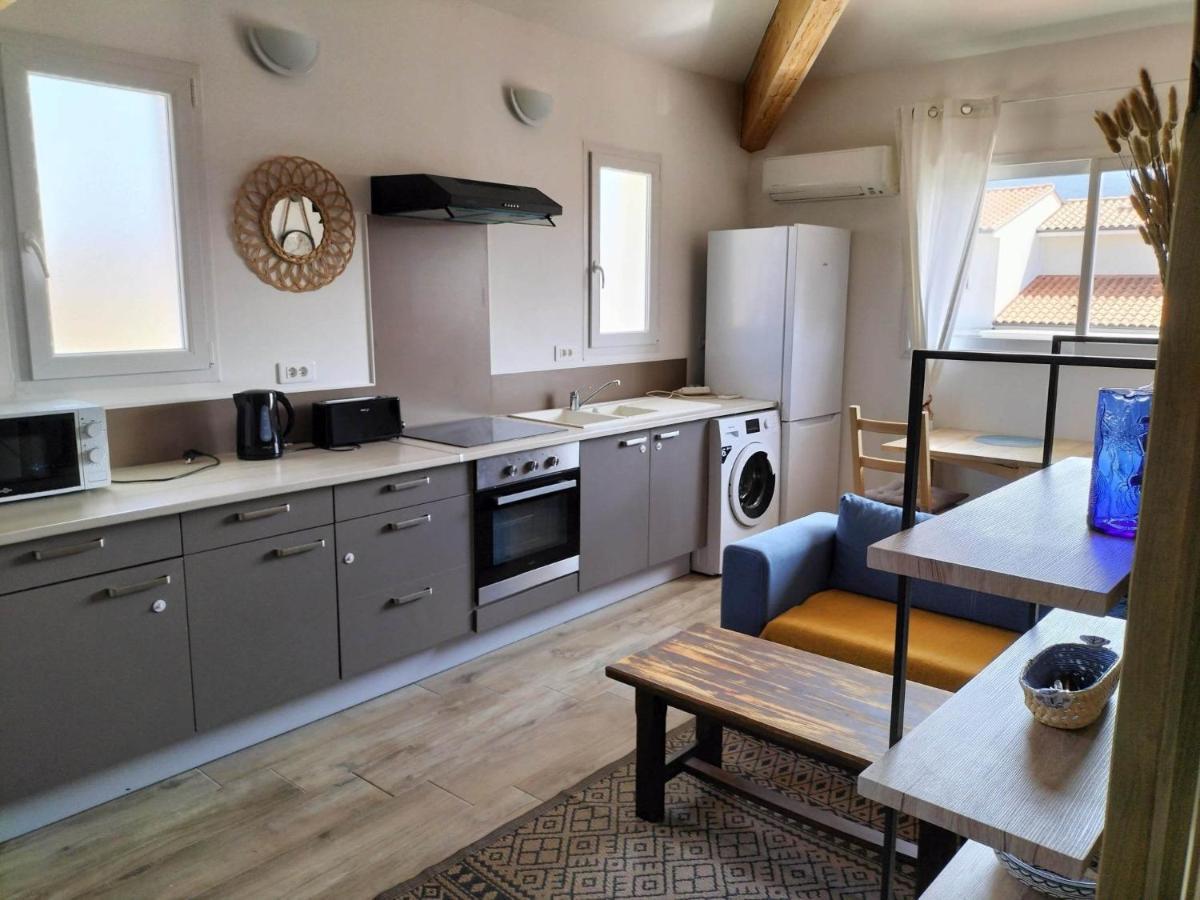 "Les Bambous" Studio Cosy Climatise Au Calme De 37 M2 Parking Gratuit A Argeles Sur Mer Eksteriør bilde
