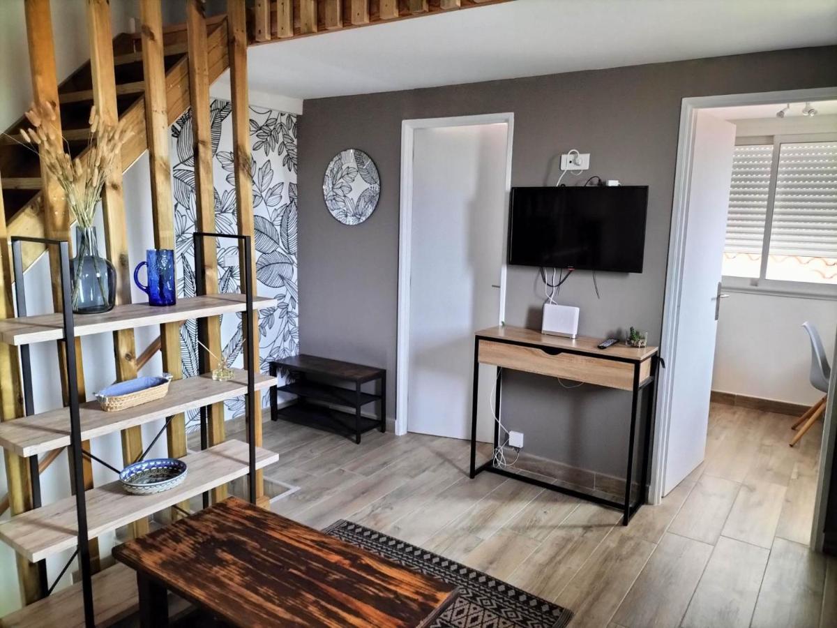 "Les Bambous" Studio Cosy Climatise Au Calme De 37 M2 Parking Gratuit A Argeles Sur Mer Eksteriør bilde