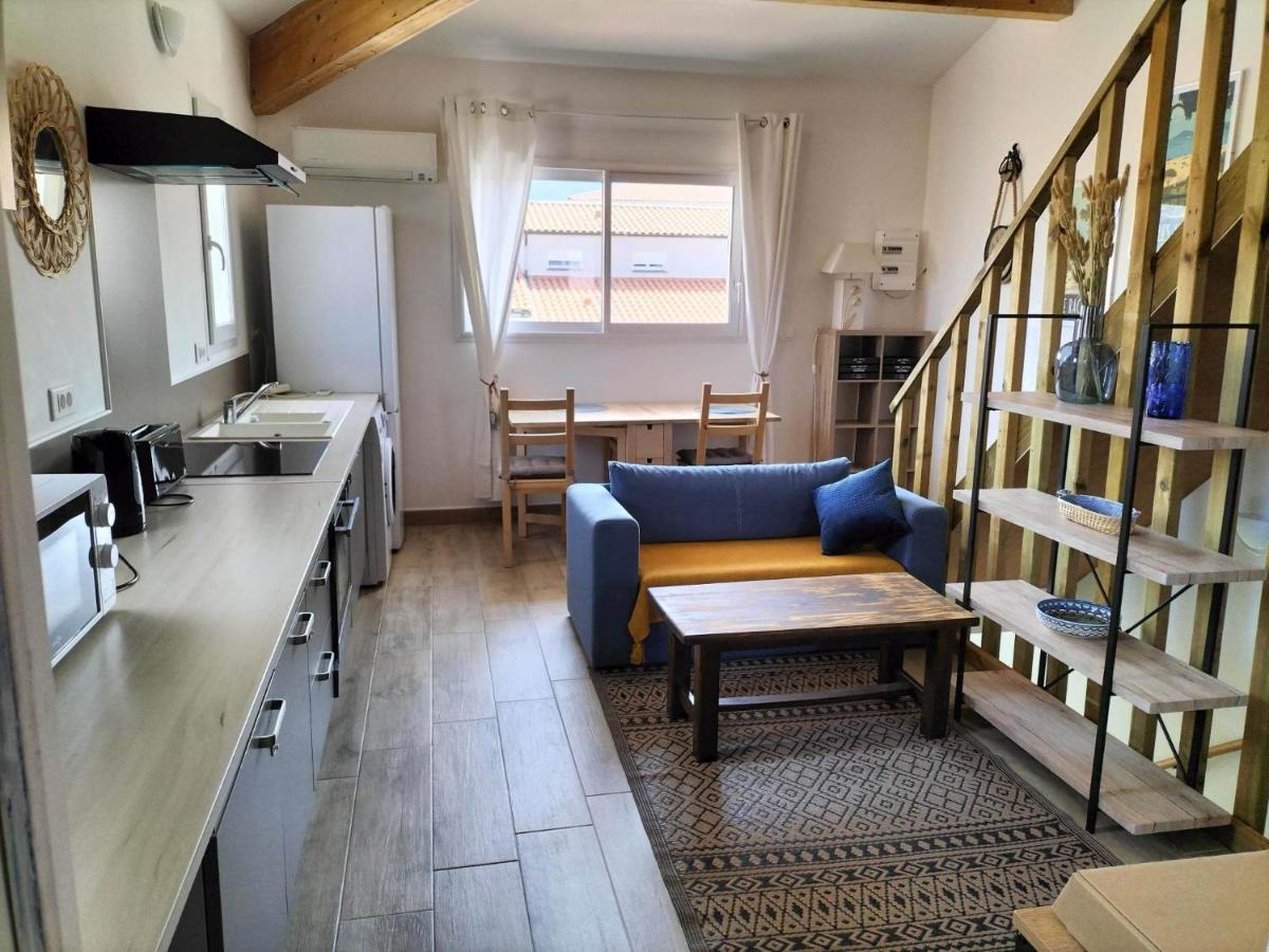 "Les Bambous" Studio Cosy Climatise Au Calme De 37 M2 Parking Gratuit A Argeles Sur Mer Eksteriør bilde